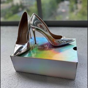 Aldo Silver Heels